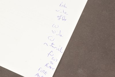 Lot 229 - DOCTOR WHO - WEBCAST EPISODES / EXTRAS - ORIGINAL PRODUCTION ITEMS