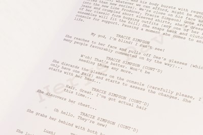 Lot 229 - DOCTOR WHO - WEBCAST EPISODES / EXTRAS - ORIGINAL PRODUCTION ITEMS