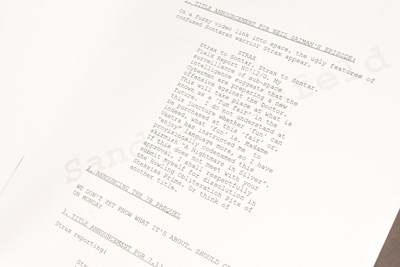 Lot 229 - DOCTOR WHO - WEBCAST EPISODES / EXTRAS - ORIGINAL PRODUCTION ITEMS