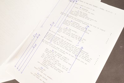 Lot 229 - DOCTOR WHO - WEBCAST EPISODES / EXTRAS - ORIGINAL PRODUCTION ITEMS