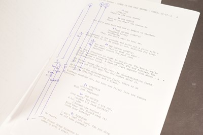 Lot 229 - DOCTOR WHO - WEBCAST EPISODES / EXTRAS - ORIGINAL PRODUCTION ITEMS