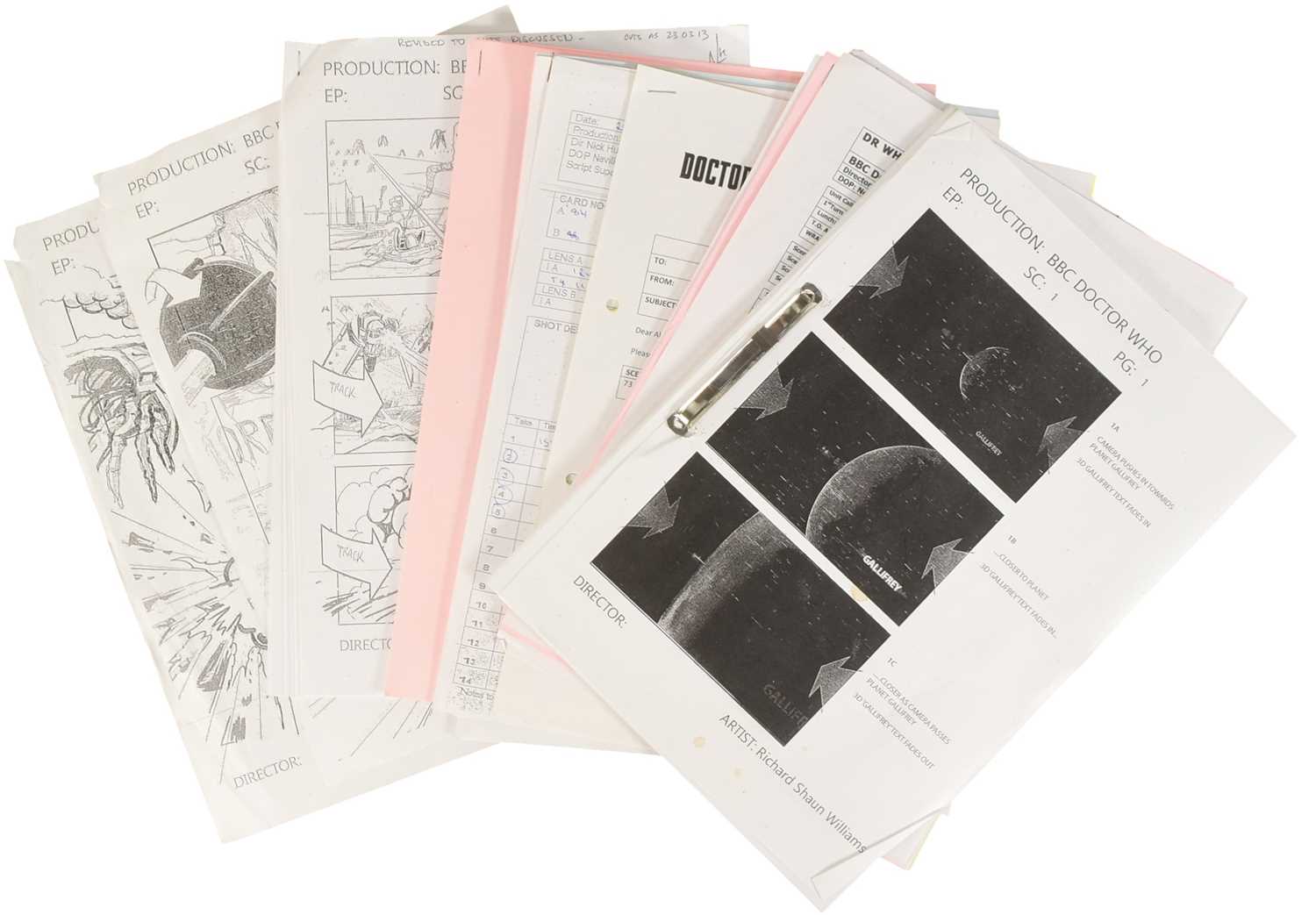 Lot 212 - DOCTOR WHO - DAY OF THE DOCTOR (2013) - ORIGINAL PRODUCTION ITEMS