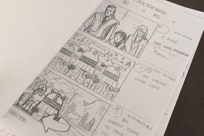 Lot 212 - DOCTOR WHO - DAY OF THE DOCTOR (2013) - ORIGINAL PRODUCTION ITEMS