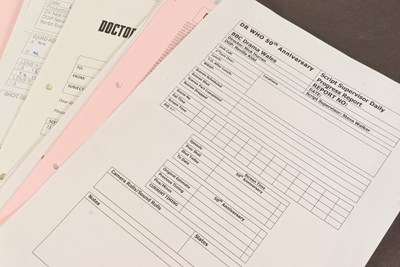 Lot 212 - DOCTOR WHO - DAY OF THE DOCTOR (2013) - ORIGINAL PRODUCTION ITEMS