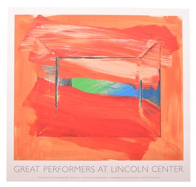 Lot 466 - HOWARD HODGKIN - 2003 SERIGRAPH GREAT PERFORMERS POSTER