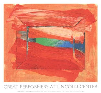 Lot 466 - HOWARD HODGKIN - 2003 SERIGRAPH GREAT PERFORMERS POSTER