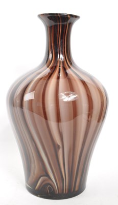 Lot 399 - LARGE MID CENTURY STUDIO ART GLASS VASE