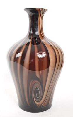 Lot 399 - LARGE MID CENTURY STUDIO ART GLASS VASE