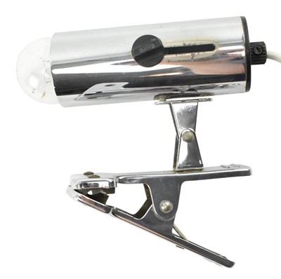Lot 488 - TWO ITALIAN RETRO 20TH CENTURY CLAMP DESK TABLE LAMPS