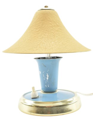 Lot 426 - YUGOSLAVIAN EARLY 20TH CENTURY METAL DESK LAMP