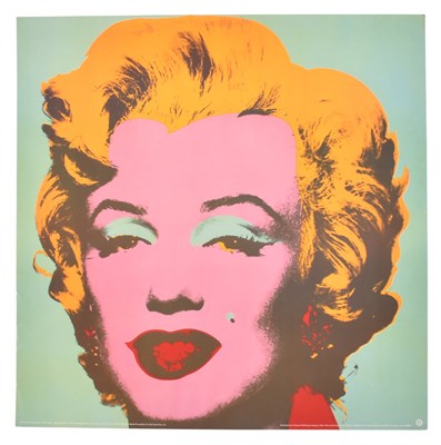 Lot 627 - ANDY WARHOL (1928-1987) - MARILYN - OFFSET LITHOGRAPH ON GREEN GROUND