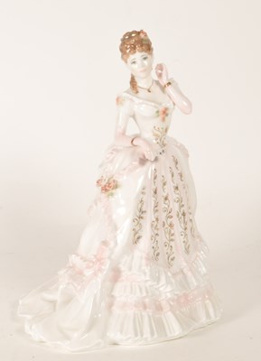 Lot 52 - ROYAL WORCESTER - 1996 THE JEWEL IN THE CROWN FINE BONE CHINA FIGURE