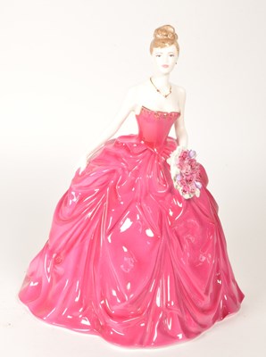 Lot 56 - COALPORT - LATE 20TH CENTURY 'GRANDE FINALE' FINE BONE CHINA FIGURE