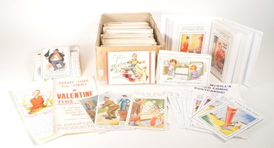 Lot 538 - LARGE COLLECTION OF 20TH CENTURY COMICAL RUDE CARTOON POSTCARDS