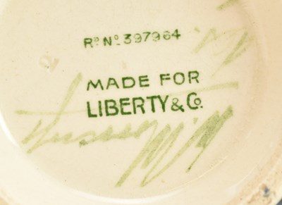 Lot 183 - WILLIAM MOORCROFT FOR LIBERTY - HAZELDENE PATTERN CERAMIC VASE