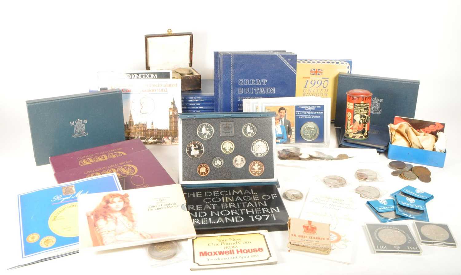 Lot 523 - LARGE COLLECTION OF 19TH & 20TH CENTURY BRITISH COINS