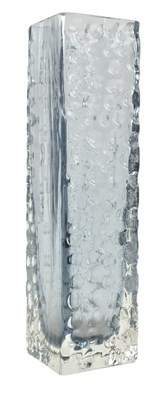 Lot 210 - GEOFFREY BAXTER FOR WHITEFRIARS - NAILHEAD GLASS VASE IN LILAC