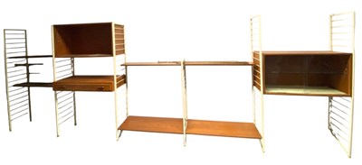 Lot 442 - ROBERT HEAL FOR STAPLES FOR LADDERAX - FIVE-BAY MODULAR UNIT