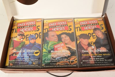 Lot 370 - ONLY FOOLS & HORSES - 1996 TRILOGY LIMITED EDITION BOX SET SIGNED BY CAST