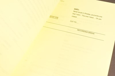 Lot 95 - GOODNIGHT SWEETHEART - NICHOLAS LYNDHURST SCRIPT