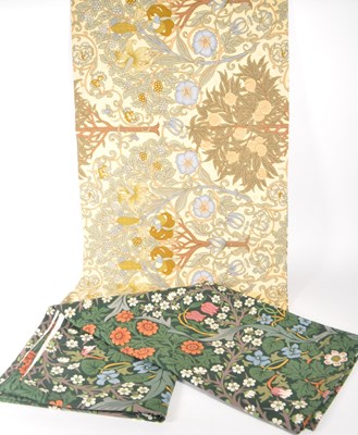 Lot 269 - TEXTILES - LIBERTY OF LONDON AND WILLIAM MORRIS SECTIONS OF FABRIC