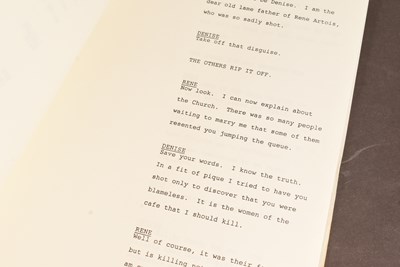 Lot 51 - 'ALLO 'ALLO! (BBC SITCOM) - ORIGINAL REHEARSAL SCRIPT