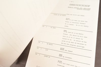 Lot 28 - 'ALLO 'ALLO! (BBC SITCOM) - ORIGINAL PRODUCTION SCRIPT