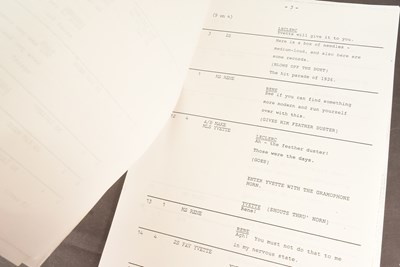 Lot 28 - 'ALLO 'ALLO! (BBC SITCOM) - ORIGINAL PRODUCTION SCRIPT