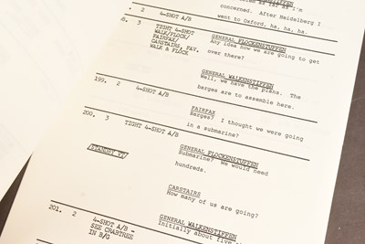 Lot 73 - 'ALLO 'ALLO! (BBC SITCOM) - ORIGINAL PRODUCTION SCRIPT