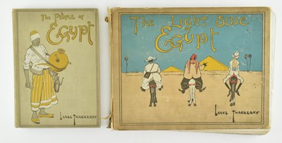 Lot 35 - THACKERAY, LANCE. TWO EARLY 20TH CENTURY WORKS ON EGYPT