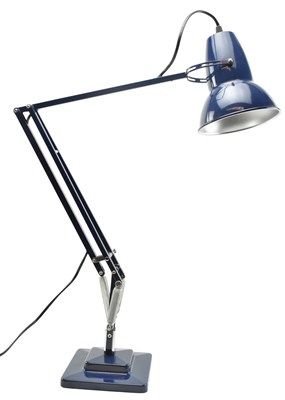 Lot 603 - HERBERT TERRY - VINTAGE ANNIVERSARY SPECIAL REPRODUCTION ANGLEPOISE LAMP IN NAVY BLUE