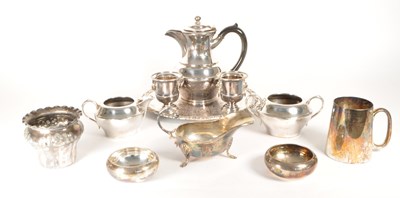Lot 284 - COLLECTION OF 20TH CENTURY SILVER PLATE TABLEWARE
