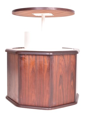 Lot 431 - MID CENTURY TEAK COCKTAIL BAR / DRINKS CABINET