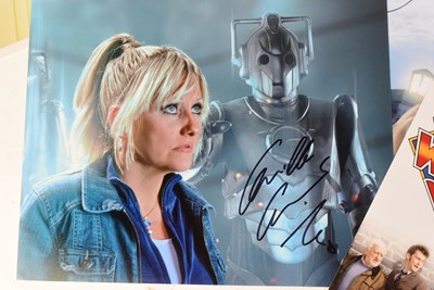 Lot 83 - DOCTOR WHO - COLLECTION OF AUTOGRAPHS