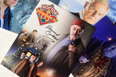 Lot 83 - DOCTOR WHO - COLLECTION OF AUTOGRAPHS