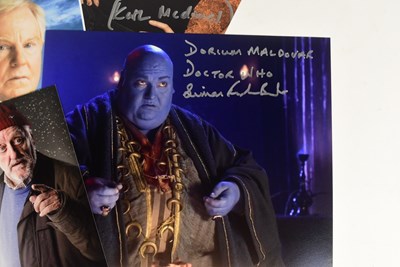 Lot 83 - DOCTOR WHO - COLLECTION OF AUTOGRAPHS