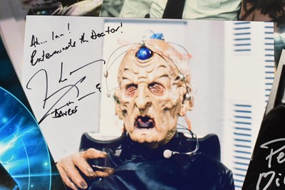 Lot 184 - DOCTOR WHO - COLLECTION OF AUTOGRAPHS