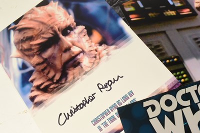 Lot 184 - DOCTOR WHO - COLLECTION OF AUTOGRAPHS