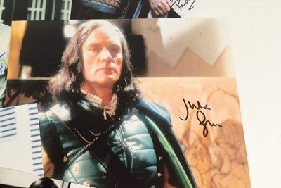 Lot 184 - DOCTOR WHO - COLLECTION OF AUTOGRAPHS