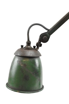 Lot 371 - MID CENTURY INDUSTRIAL WORKMAN'S DESK LAMP