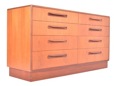 Lot 400 - WILKINS FOR G PLAN - FRESCO RANGE DOUBLE BANK CHEST OF DRAWERS
