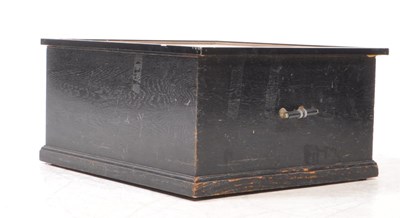 Lot 775 - EARLY 20TH CENTURY BOX STITCHED JAPANESE BOX