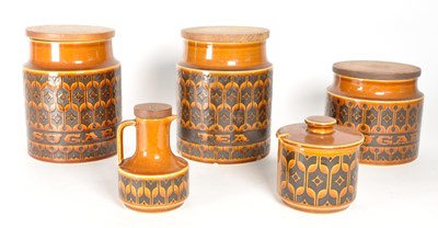 Lot 169 - COLLECTION OF VINTAGE HORNSEA HEIRLOOM CANNISTERS