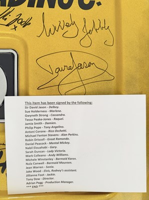 Lot 2 - ONLY FOOLS & HORSES - DAVID JASON + CAST SIGNED VAN DOOR