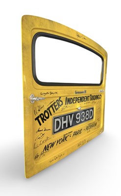 Lot 2 - ONLY FOOLS & HORSES - DAVID JASON + CAST SIGNED VAN DOOR