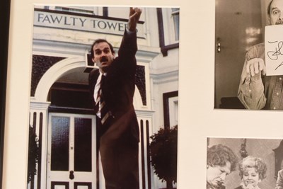 Lot 171 - FAWLTY TOWERS (BBC SITCOM 1975-1979) - AUTOGRAPH DISPLAY