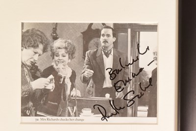 Lot 171 - FAWLTY TOWERS (BBC SITCOM 1975-1979) - AUTOGRAPH DISPLAY