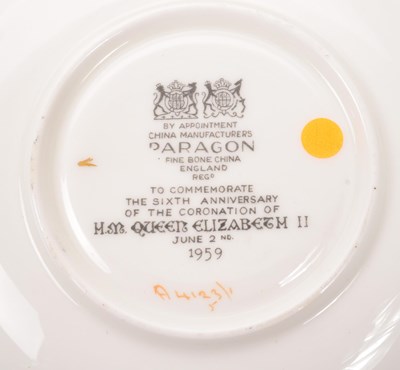 Lot 394 - PARAGON - MID CENTURY CHINA PART TEA SERVICE