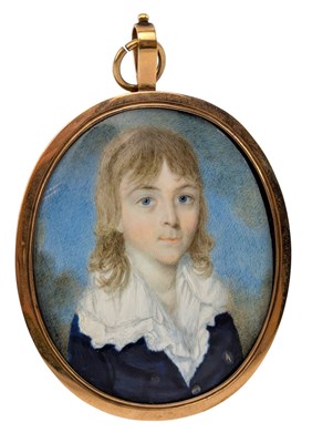 Lot 41 - ATTR. GEORGE PLACE - CIRCA 1790 IVORY PORTRAIT MINIATURE OF ROBERT SUTTON, LATER CANNON OF RIPON