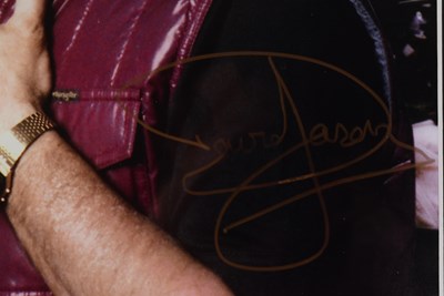 Lot 108 - ONLY FOOLS & HORSES - SIR DAVID JASON - SIGNED 16X12" PHOTOGRAPH